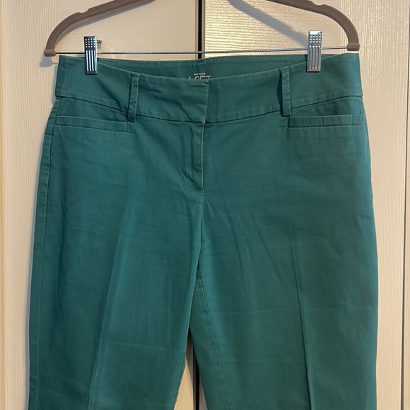 LOFT Pants - LOFT original ankle pant in green size 4